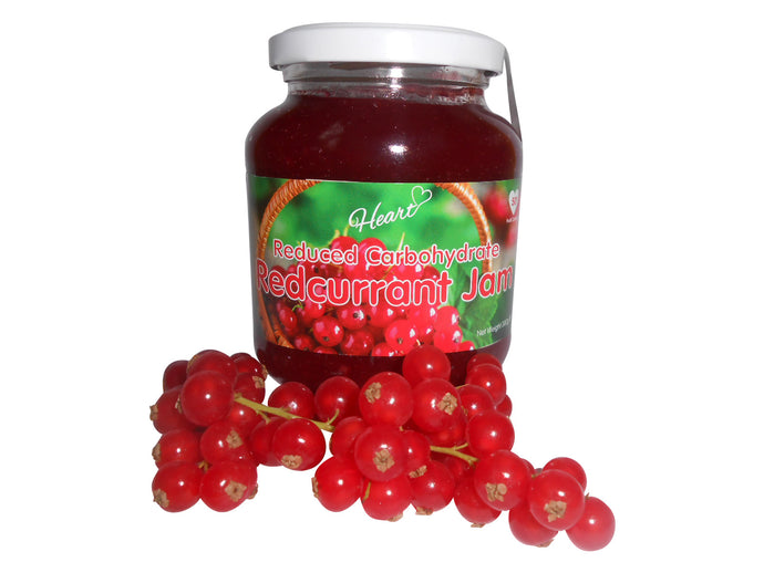 Sugar Free Premium Redcurrant Jam with Natural Sweeteners-heart-cafe.co.uk