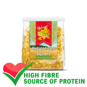 Low Carb Square Pasta 250g|heart-cafe.co.uk