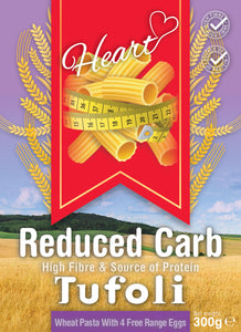 Low Carb High Fibre Pasta Tufoli|heart-cafe.co.uk